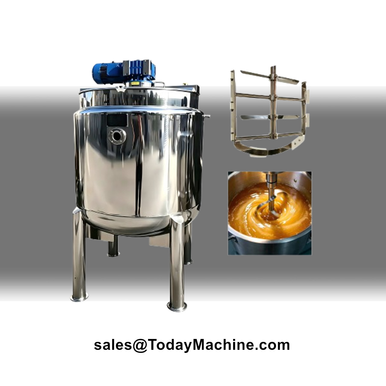 Soap Making Ins - Stainless Steel Mixing Tank Mixer Homogenizer