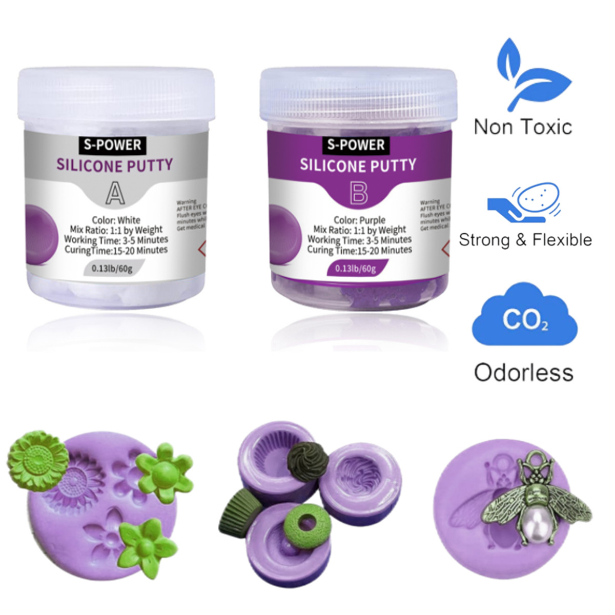 DIY Silicone Molding Putty Kit - огляд і ціна Soap Making Kit For Beginners