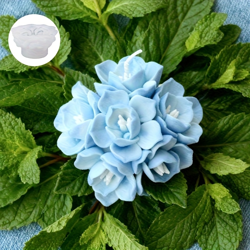 1 Hydrangea Candle Silicone Mo - огляд і ціна Soap Making Ins