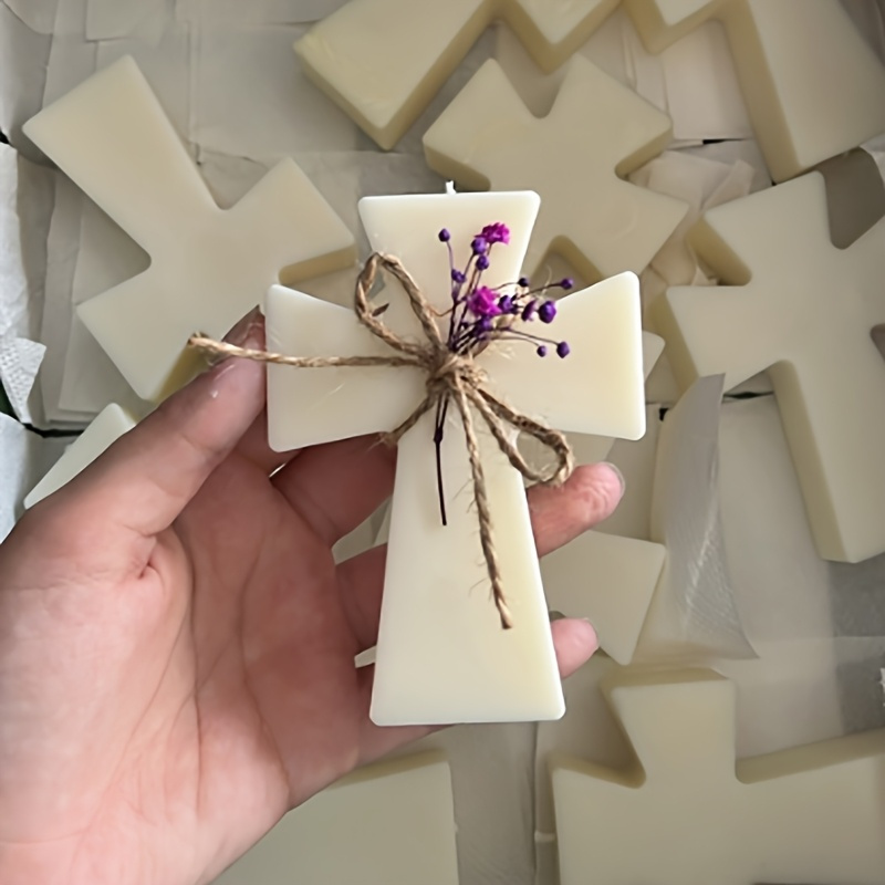 Silicone Mold Blessing Cross D - огляд і ціна Soap Making Diy Kit