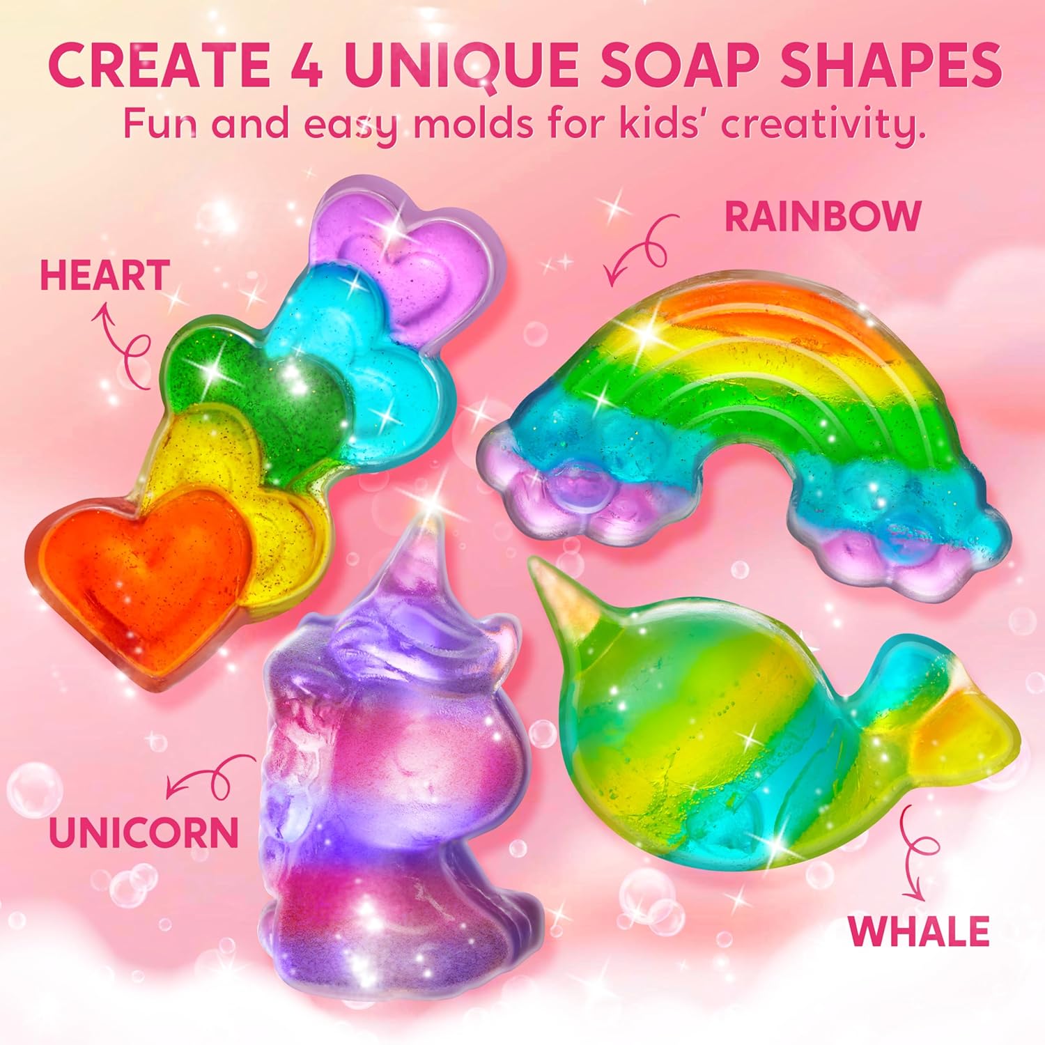 JOYFY Unicorn Soap Making Kit  - огляд і ціна Soap Making Gifts