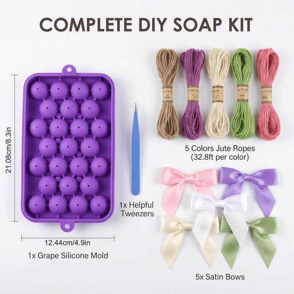 Grape Fruit Soap Mold DIY Craf - огляд і ціна Soap Making Gifts