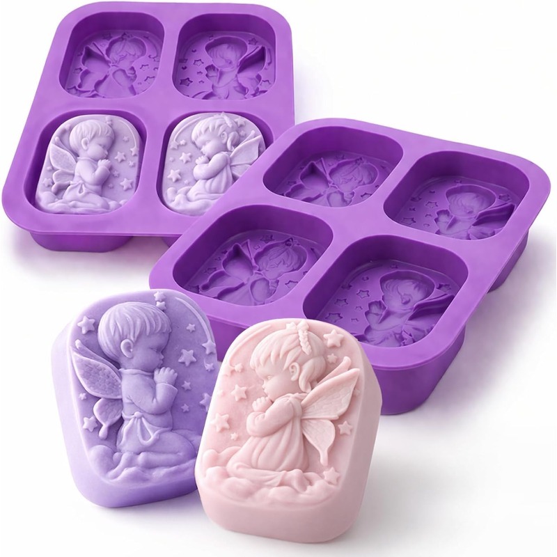 Angel Silicone Mold For Soap M - огляд і ціна Soap Making Instructions