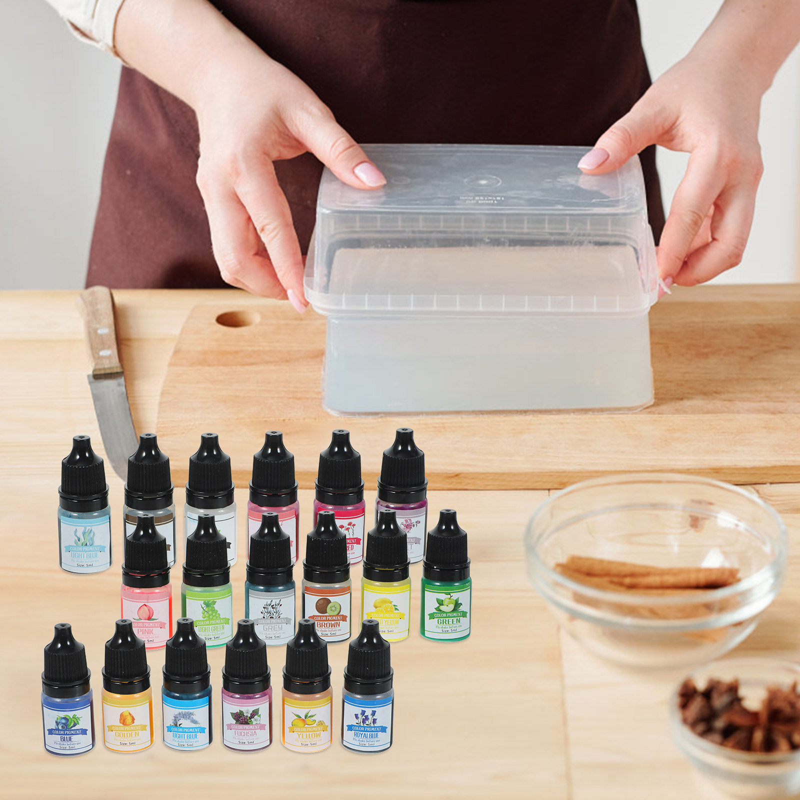 1 Box Epoxy Resin Diffusion Pi - огляд і ціна Soap Making Ins